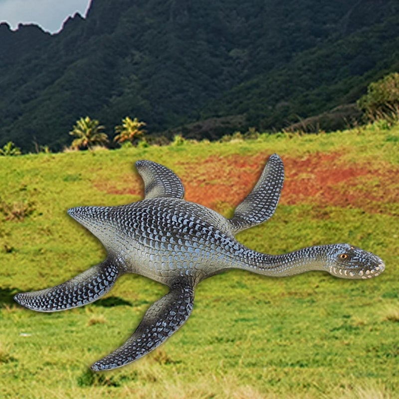 klarako Lifelike Swimming Ocean Dinosaur Toy Early Educational Plastic Deep Sea Monster Figurine Collection Birthday Gift Party Favor Home Decor  Plesiosaur - Image 3