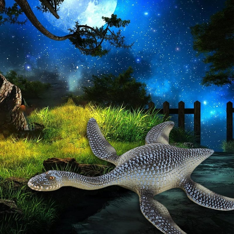 klarako Lifelike Swimming Ocean Dinosaur Toy Early Educational Plastic Deep Sea Monster Figurine Collection Birthday Gift Party Favor Home Decor  Plesiosaur - Image 2