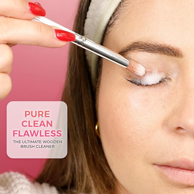 LLBA 60ML Eyelash Extension Cleanser Lash Shampoo for Lash Extensions Lash Bath for Dry Sensitive Skin Gently Removes All MakeUp Including Waterproof MakeUp Packaging May Vary