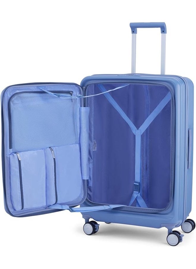AMERICAN TOURISTER - American Tourister Trento + Spinner 68 cm - Elemental Blue - 3 Years Global Warranty - Image 1