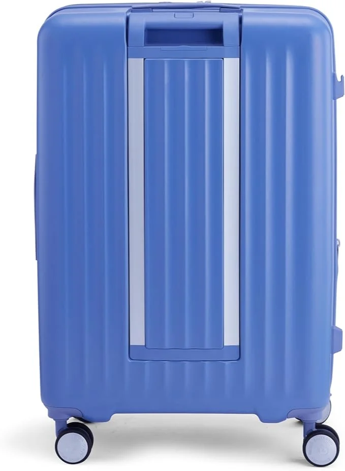 امريكان توريستر حقيبة سفر American Tourister Trento + بعجلات 68 سم - أزرق إليمنتال - ضمان عالمي 3 سنوات