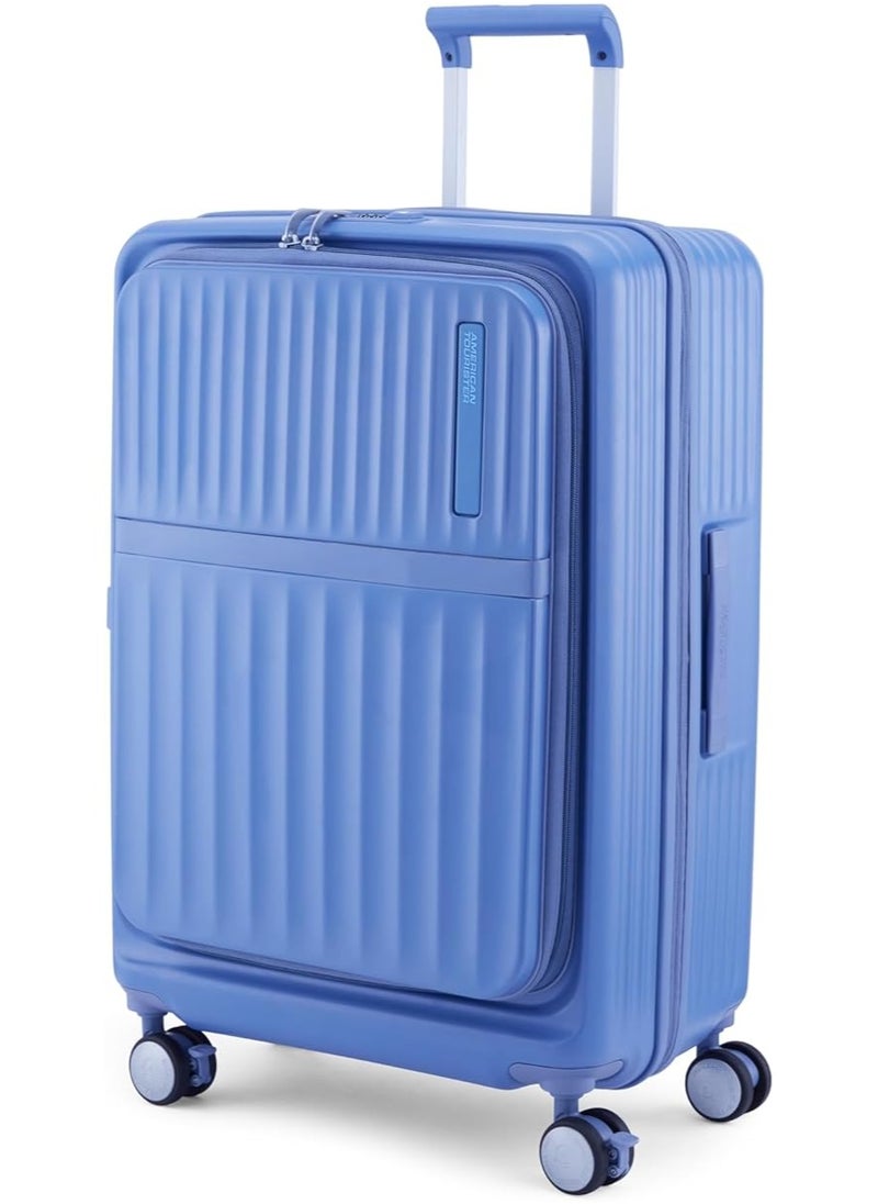 AMERICAN TOURISTER - American Tourister Trento + Spinner 68 cm - Elemental Blue - 3 Years Global Warranty - Image 1