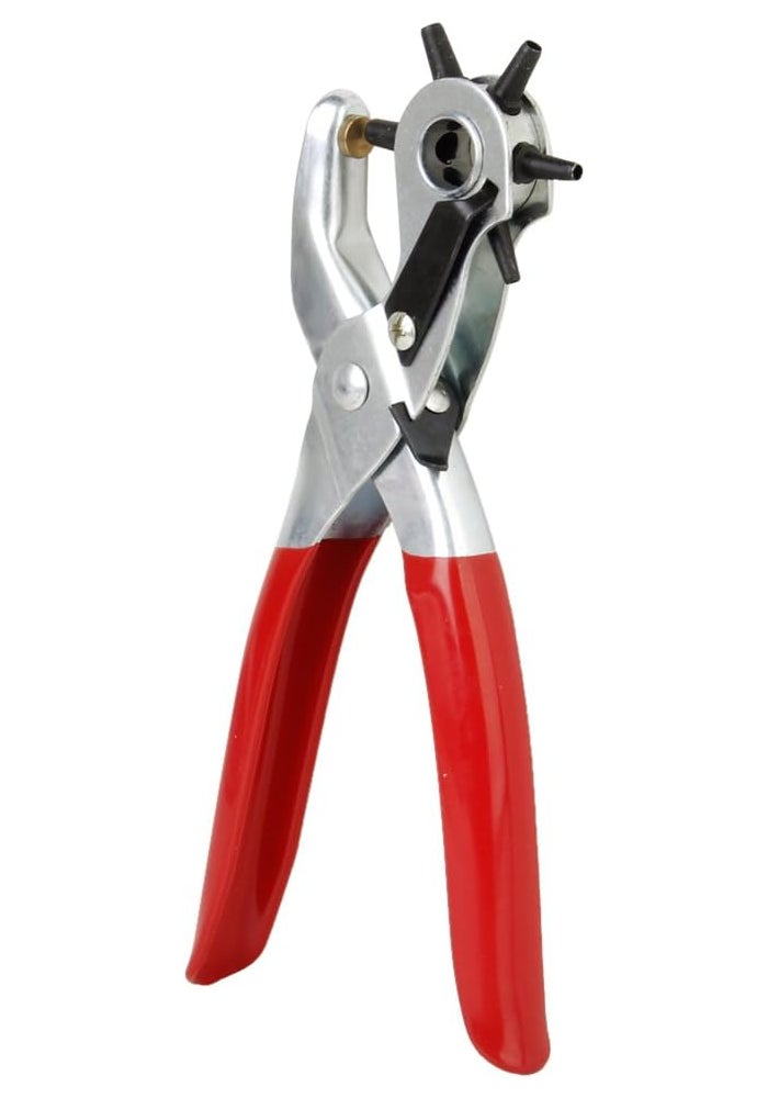 SE 7924LP Heavy-Duty Revolving Leather Hole Punch Tool - Image 4