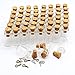 CTKcom 100pcs 05mlextra Mini Tiny Clear Glass Jars Bottles with Cork Stoppers Glass Bottles for Decoration Arts Crafts Projects Party Favors100 Botlles 100 Screws - Image 3