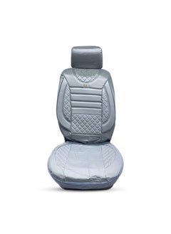 High Quality Rexine Premium Version Universal Seat Cover Cushion For 5 Seater Car Front /Back Seat And Head Rest 11 Pcs Set(Grey With Stripes) - pzsku/Z8458CB32E21D7897FC86Z/45/_/1680372760/335ba4b3-dc01-4223-9c9d-c58990df8bc4