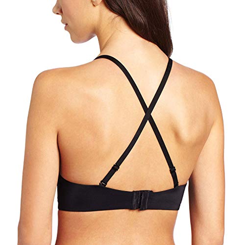 ToBeInStyle Women's Deep Plunge Convertible V Bra - Black - 34D - Image 3