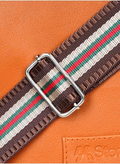 STORYTELLER Bruno Genuine Leather Crossbody Sling Bag Casual Daypack for Business and Casual travel  - Image 5