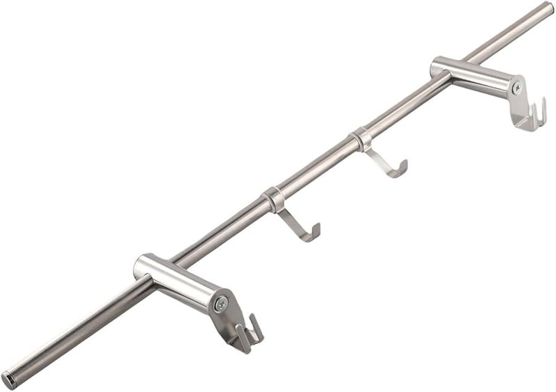 Adjustable Stainless Steel Radiator Towel Rail Drying Rack 50cm For Clothes And Towels - Image 3