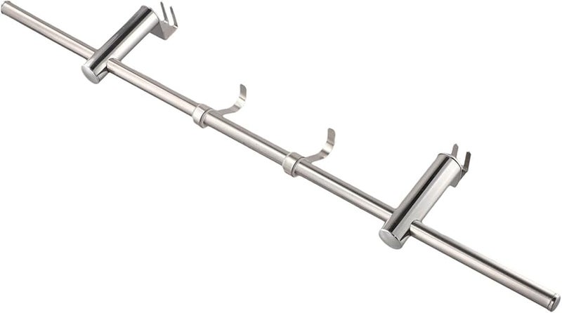 Adjustable Stainless Steel Radiator Towel Rail Drying Rack 50cm For Clothes And Towels - Image 4