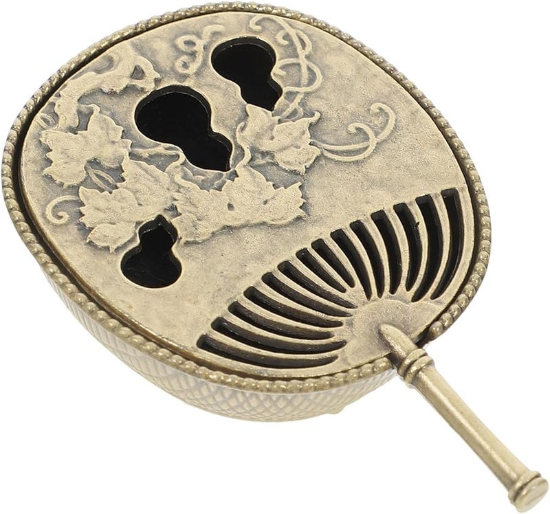 Mini Gourd Shaped Copper Incense Burner With Lid For Home Yoga Aromatherapy Decor - Image 1