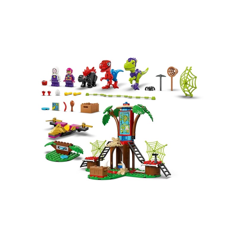 LEGO - Marvel Spidey and Gobby's Raptor Battle at Tree House HQ 143 Pieces - 11200 - Image 5