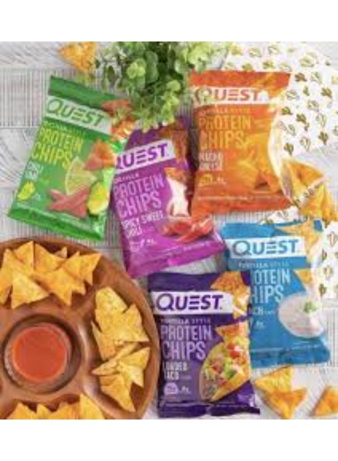 Quest Tortilla Style Protein Chips Chilli Lime Flavor 32g - Image 3