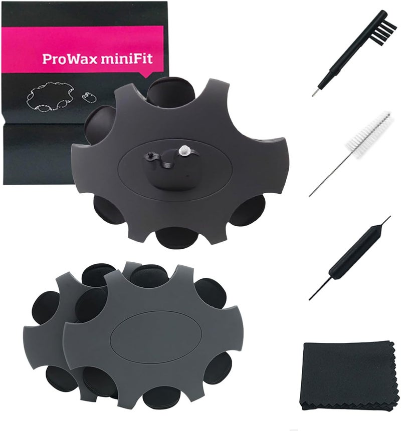 Anico Hearing Aid Wax Guards Gray for Adults