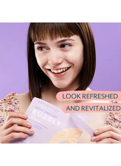 Patchology Brightening Gel Face Mask With Resveratrol And Niacinamide Bubbly - Hydrogel Face Mask Protects And Brightens Face While Supporting An Even Skin Tone. 1 Count.  - Image 2