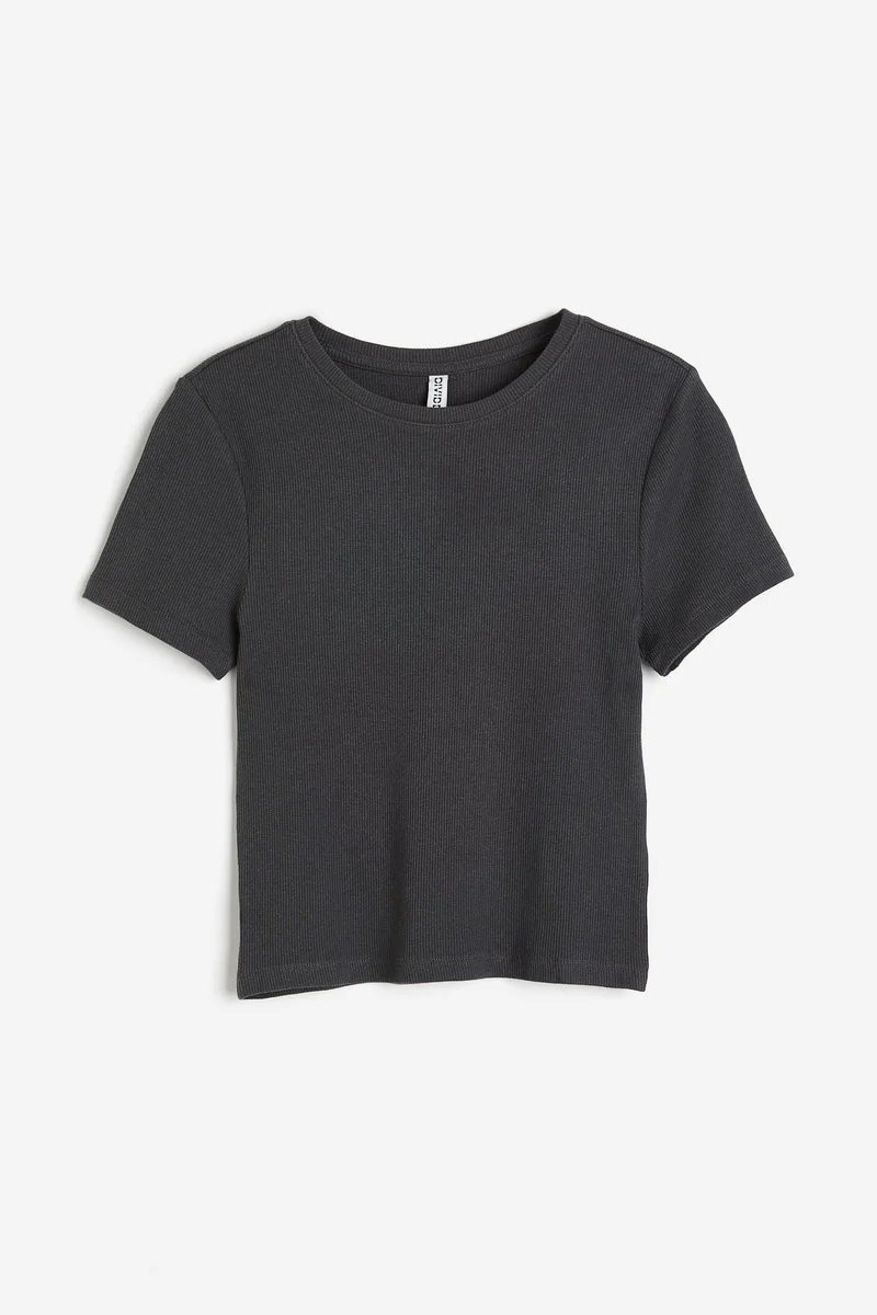 H&M Fitted T-shirt