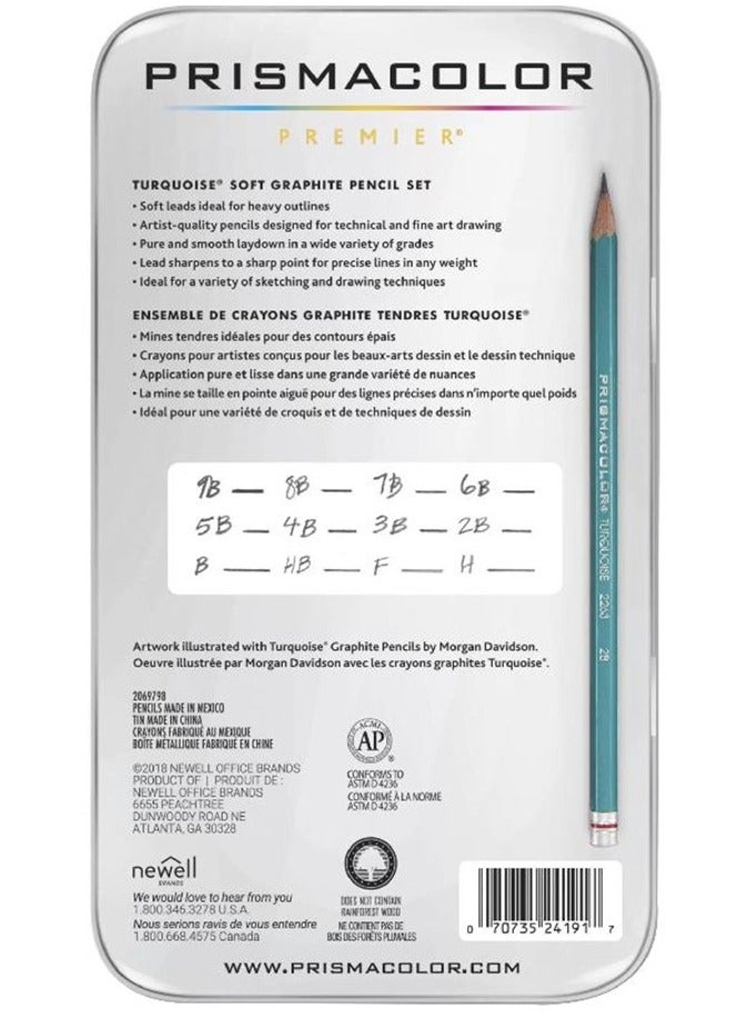 بريزما كالر رسم مجموعة قلم رصاص - Image 3