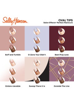 Sally Hansen مانيكير مثالي من Salon Effects - برتقالي وسقط  - Image 3