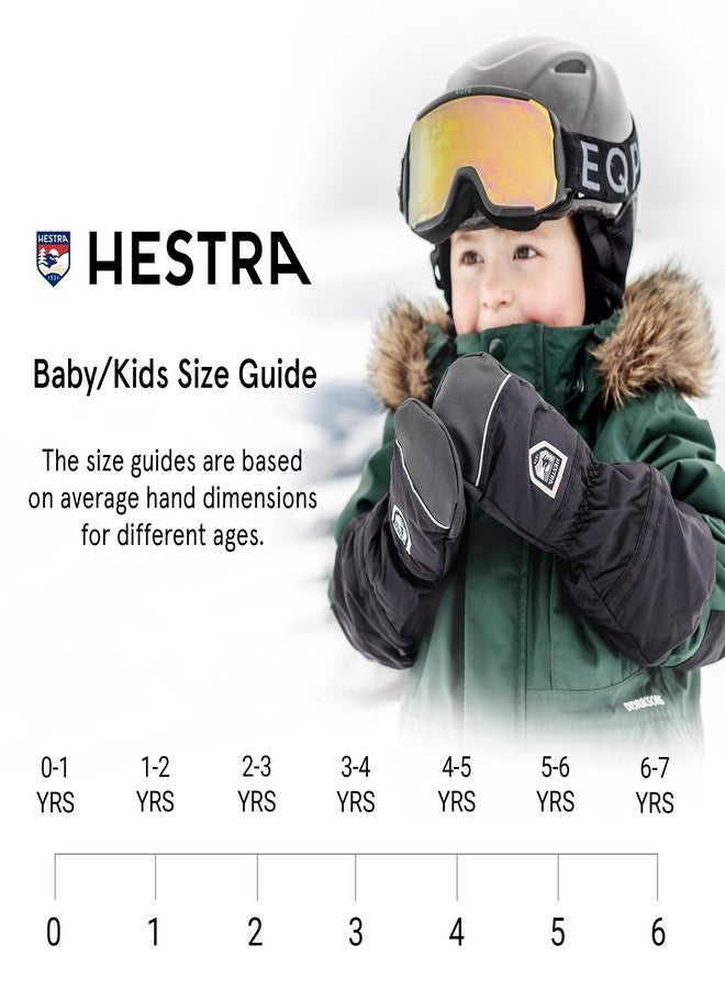 Hestra قفاز هيسرا بانشو للأطفال - رمادي - 2 - Image 2