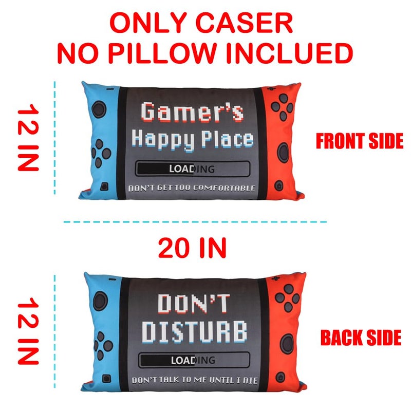 Busy Gaming Life Gamer Gifts for Teenage Boys  Easter Basket Stuffers for Teens  Gamer Dad Gifts  Gaming Gifts for Men Brother Uncle Boyfriends  A Pair of Gamer Socks + One Throw Pillow Covers - Image 4