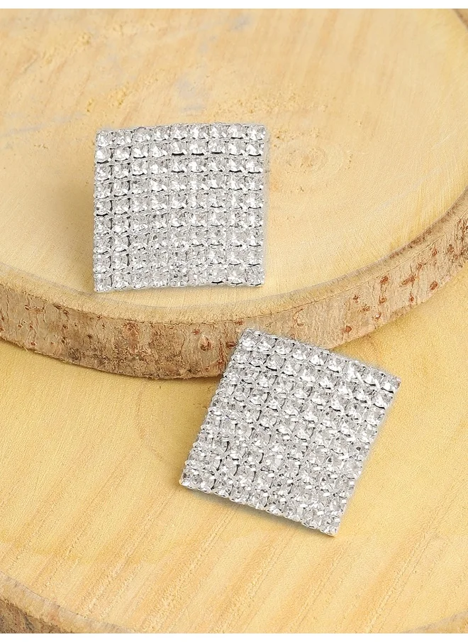 SOHI Party Stud Earrings