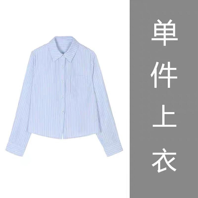 [three-piece set] bow slim sweater womens autumn 2024 new skirt a set of leisure sports set Suit - Image 5