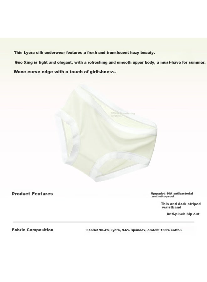 Semir Women's Underwear 100% Cotton Crotch Lycra Cool Feeling Triangle Shorts Anxia XL - Image 5