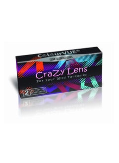 ColourVUE Crazy Lens Madara Cosplay Lenses Yearly Disposable  - 2 Lenses  - Image 2