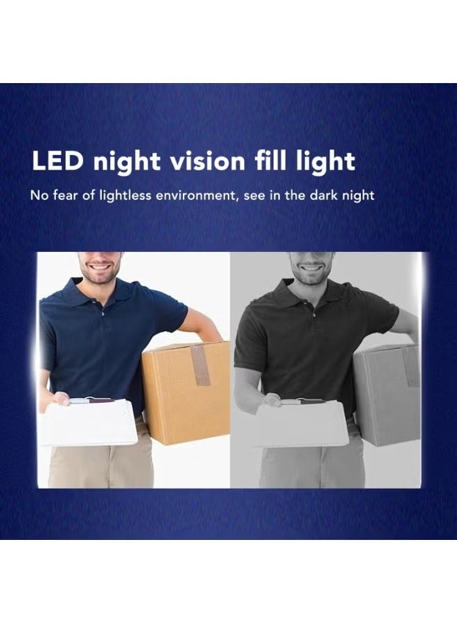 سمارت هوم جرس باب فيديو لاسلكي 4.3 بوصة مزود بشاشة IPS وجهاز اتصال داخلي ثنائي الاتجاه | رؤية ليلية | متعدد اللغات | أمان خاص معزز بتقنية 4G | استهلاك منخفض للطاقة | تركيب سهل وعمر بطارية طويل - الحل الأمثل لدخول منزلك الذكي! - Image 2