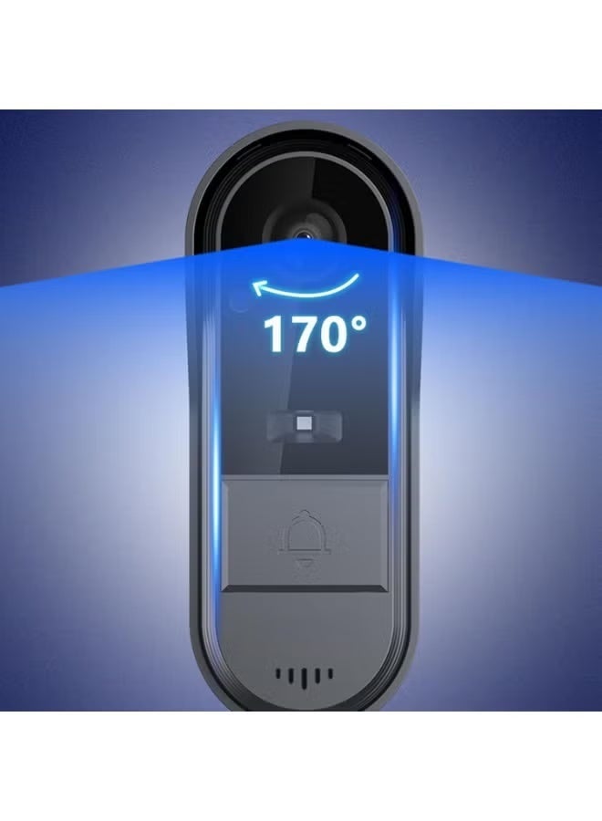 سمارت هوم جرس باب فيديو لاسلكي 4.3 بوصة مزود بشاشة IPS وجهاز اتصال داخلي ثنائي الاتجاه | رؤية ليلية | متعدد اللغات | أمان خاص معزز بتقنية 4G | استهلاك منخفض للطاقة | تركيب سهل وعمر بطارية طويل - الحل الأمثل لدخول منزلك الذكي! - Image 5