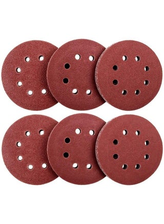 60 Pack 8 Holes Sanding Discs, 5 Inch Hook and Loop 60/80/120/180/240/320 Grit Sandpaper Assortment for Random Orbital Sander - pzsku/Z8459B37BB35E0D5F3AE3Z/45/_/1700550538/65558910-e2c6-4d46-98a3-6088dedf2caf