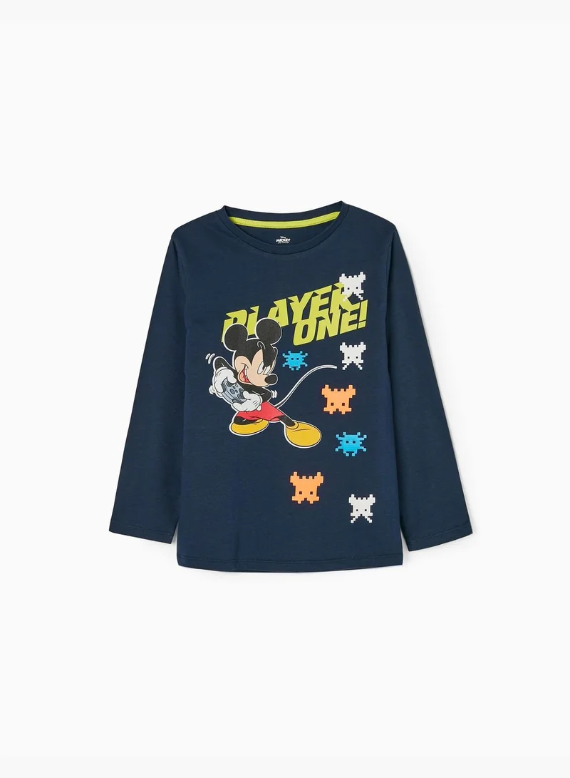 Zippy ZIPPY Long Sleeve T-Shirts For Boys Gamer Mickey