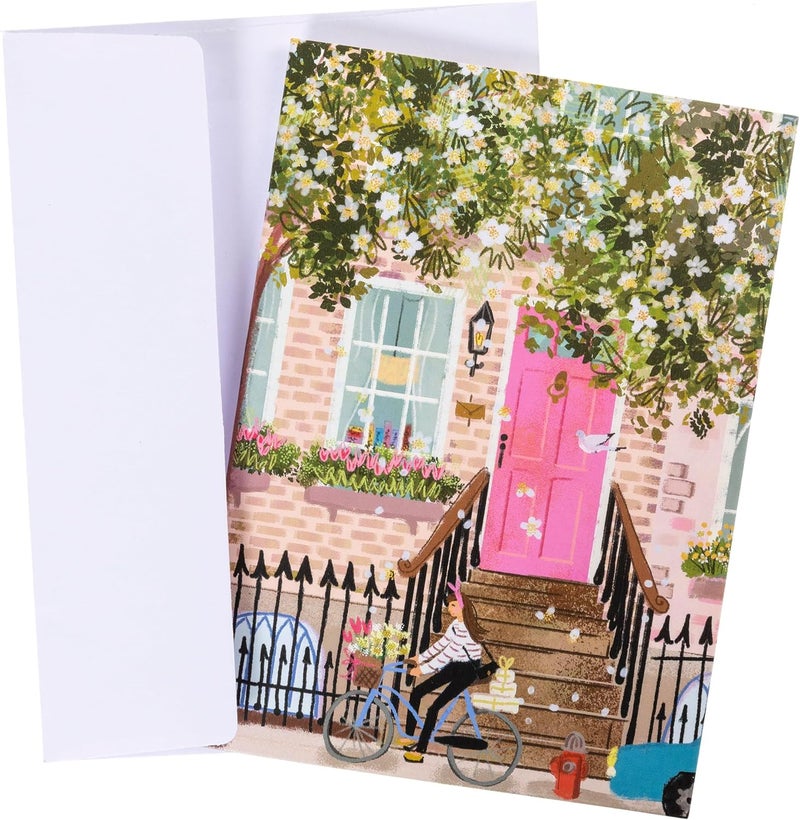 Graphique Joyful Landscapes Assorted Cards, 20 Pack, All Occasion Blank Note Cards with Envelopes, 4 Assorted Designs, Boxed Set for Personalized Notes, 4.25" x 6" - Image 4