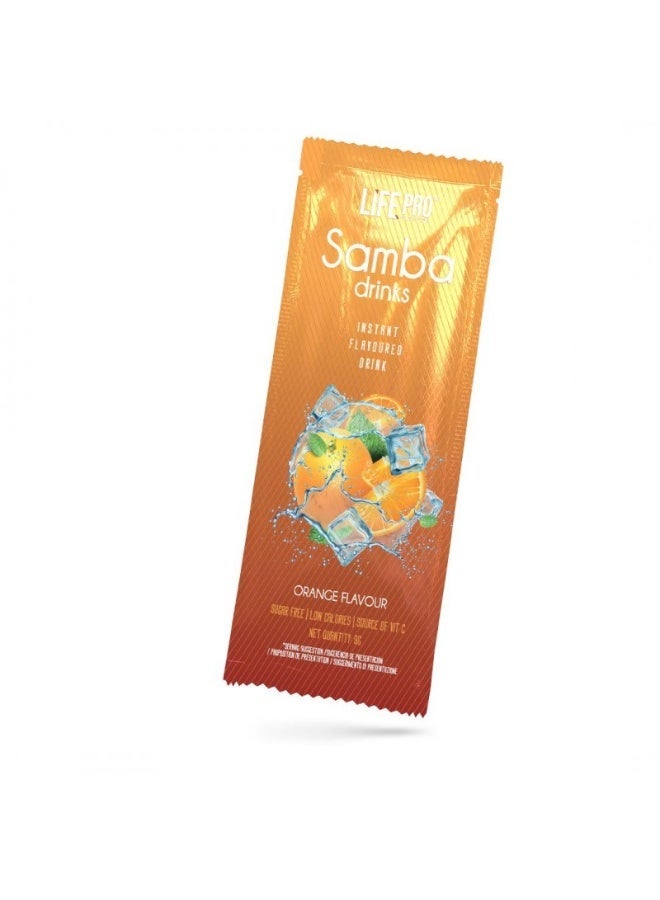 SAMBA Life Pro Samba Orange Flavor Water Life Pro Nutrition 12 sachets - Image 1