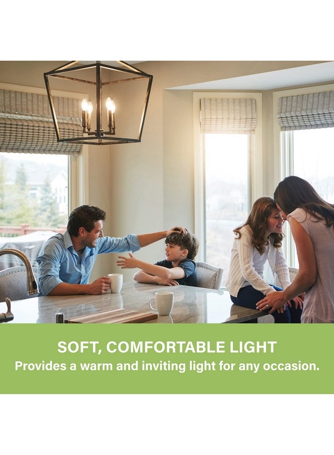 سيجالوكس لمبات ليد E12 بقاعدة شمعدان قابلة للتعتيم، لمبات ليد للثريا، لمبات ليد تعادل 60 وات، لمبات ليد B10 2700K بيضاء ناعمة، لمبات شموع من النوع B، مدرجة في قائمة UL، عبوة من 12 قطعة - Image 3