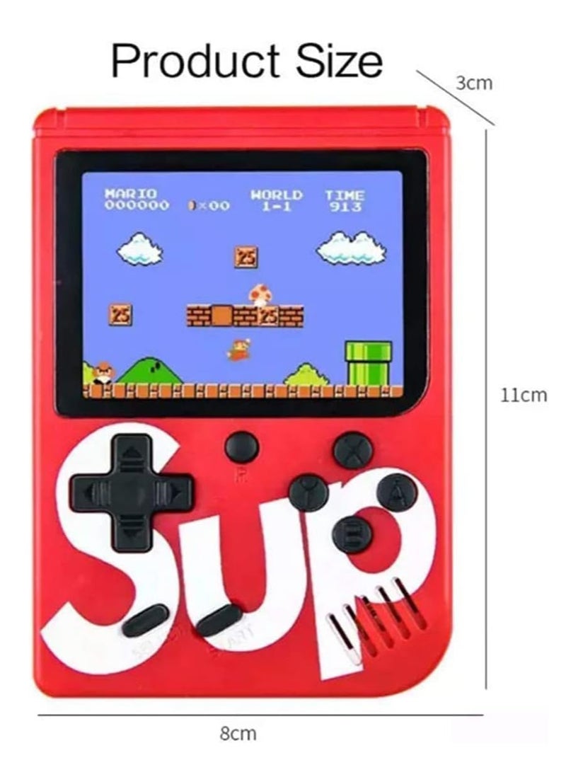 ELTRAZONE Retro Video Game Console, Portable Game Console, Retro Player with 3 Inch Colour Screen, 400 Classic Built-in Games, Classic Gifts for Children or Adults - Image 4