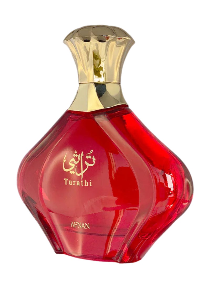 Afnan Turathi Red Eau De Parfum For Women, 90Ml  - Image 1