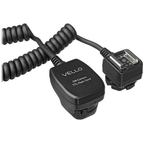 Vello TTL-Off-Camera Flash Cord for Canon EOS - 1.5' (0.5 m) - Image 1
