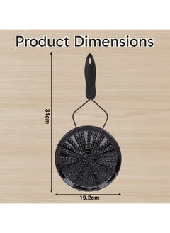 Home Smart Home Smart Double Sided Anti Slip Simmer Plates Flame Guard Cast Iron Heat Diffuser Energy Save Plate for Electric and Gas Stoves  - Image 2