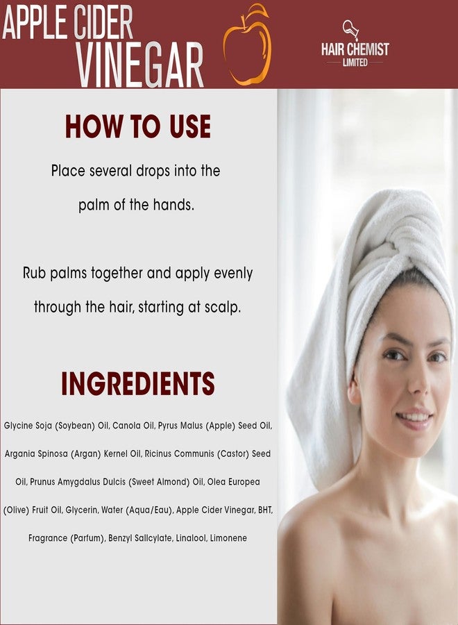 هير كيمست زيت الشعر الفاخر المنعش والمغذي بخل التفاح من هير كيميست مع زيت بذور التفاح، 7.1 أونصة - Image 5