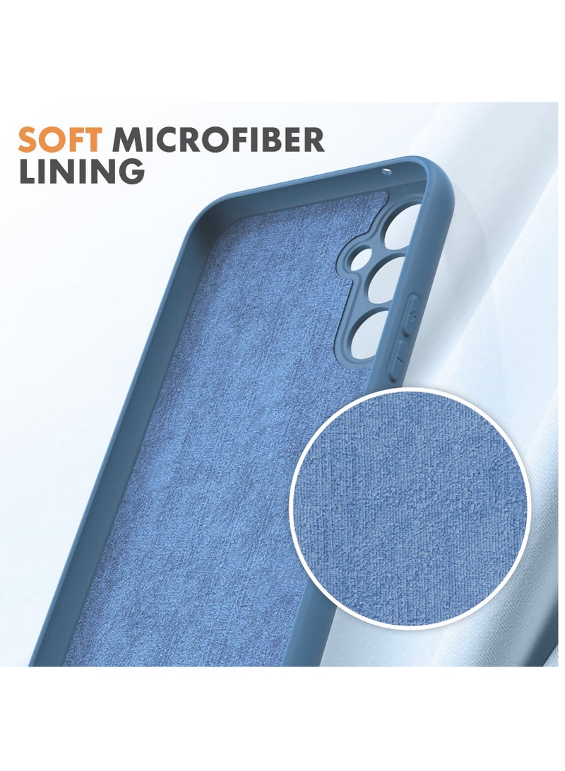 BORTONY Samsung Galaxy A54 5G Case with Double Screen Protective Films Soft Liquid Silicone Shockproof Protective Cover - Image 5