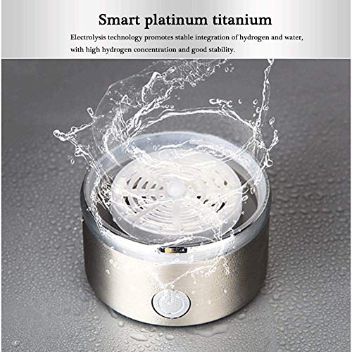 amiciSmart Hydrogen Rich Water Portable Bottle Usb Charge Ionizer For Pure Electrolysis Hydrogen Drink 500Ml - Image 4