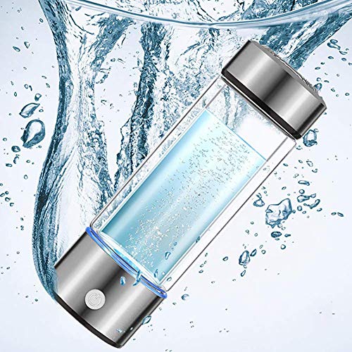 amiciSmart Hydrogen Rich Water Portable Bottle Usb Charge Ionizer For Pure Electrolysis Hydrogen Drink 500Ml - Image 2