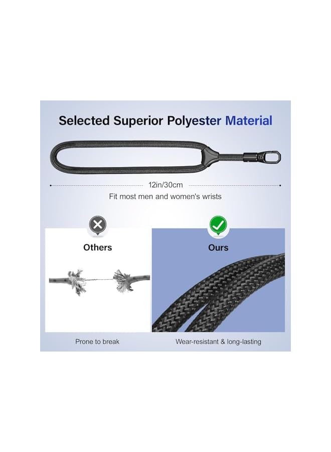 Green Tiger Hand Wrist Strap Lanyard, Universal Adjustable Hand Wrist Strap Lanyards, Phones Strap for Gopro Camera Keys Keychain Phone, Anti Theft Wrist Lanyards with Phone Tether Tab for Women and Men - Image 3