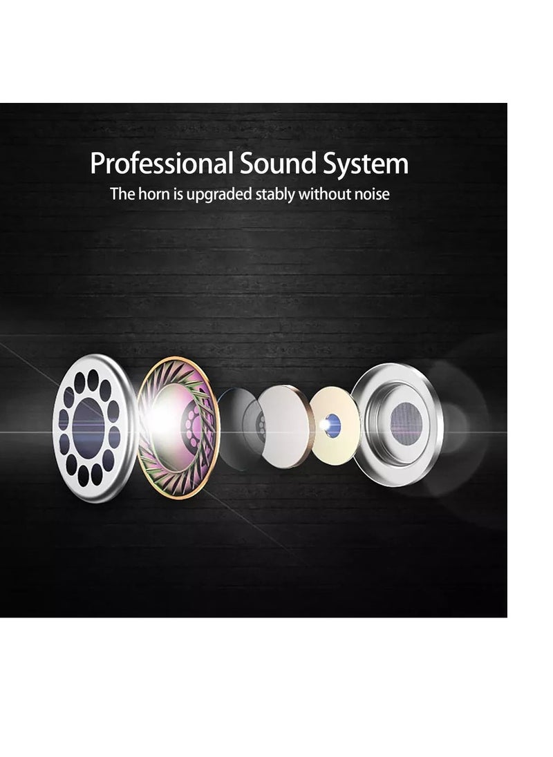 Generic - Earphones In Ear Headphones With Microphone 3.5mm Wired Earbuds For Phones - Image 1