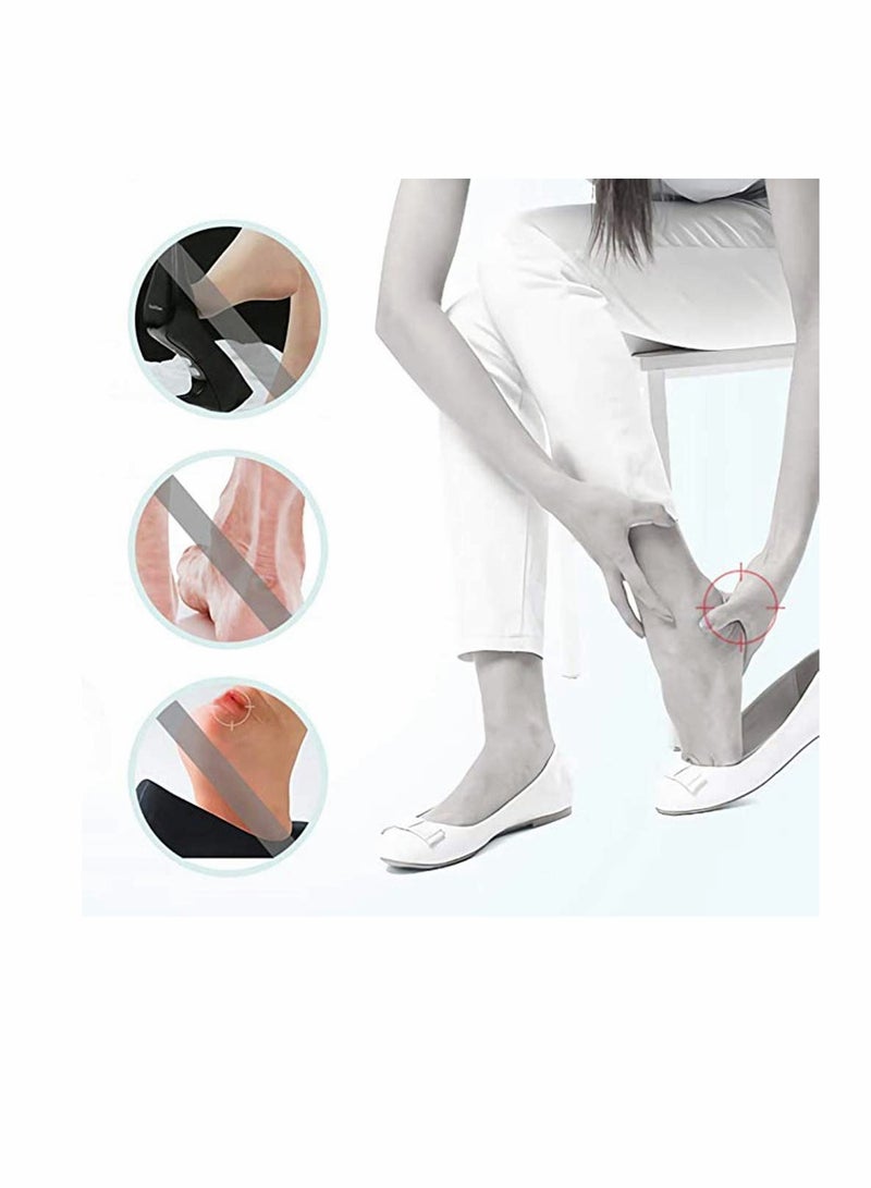 SOLARAE Heel Cushions for Shoes | 4 Pairs Heel Grips | Shoe Inserts Women and Men | Heel Protectors | Heel Pads | High Heel Insert Preventing Heel Rubbing and Blisters - Image 3