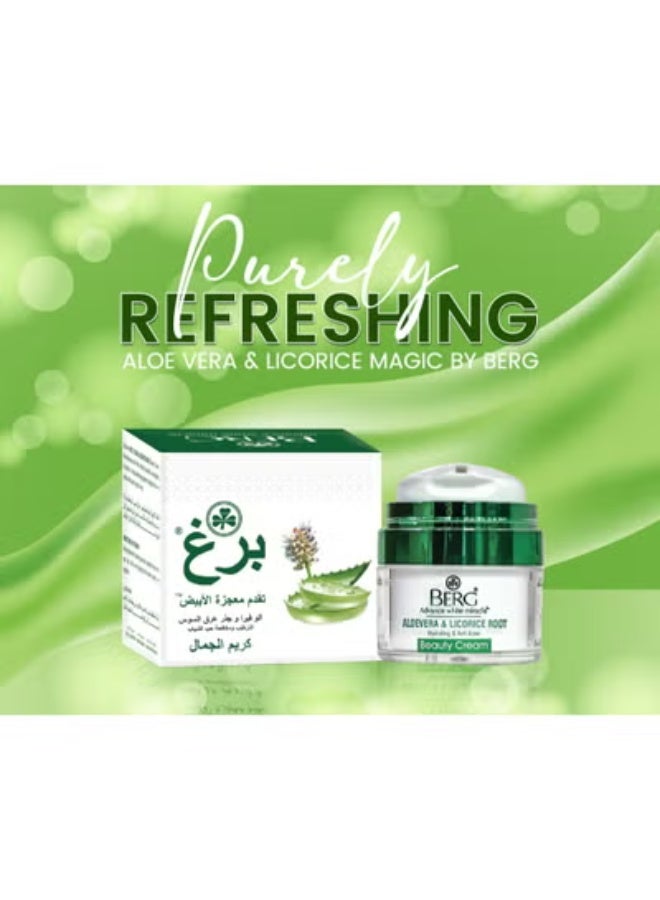 Aloe Vera & Licorice Root Beauty Cream