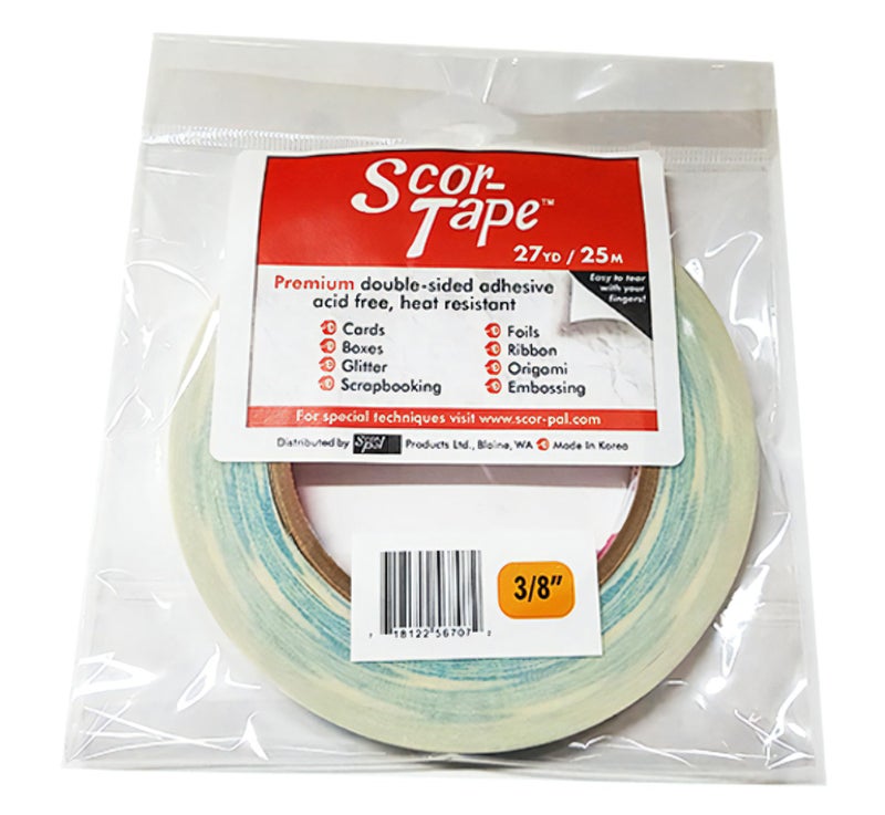 Scor-Pal Scor-Tape, 375" X27yd - Image 1