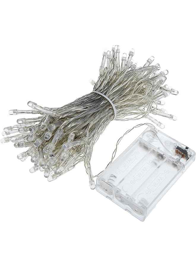 The Bros Rosymoment Decorative 100 Led 10M Led String Light, For Party Decoration, Battery Operated, Multi-Color, Rosymoment, Multi-Colour, Lt-6366B - Image 1