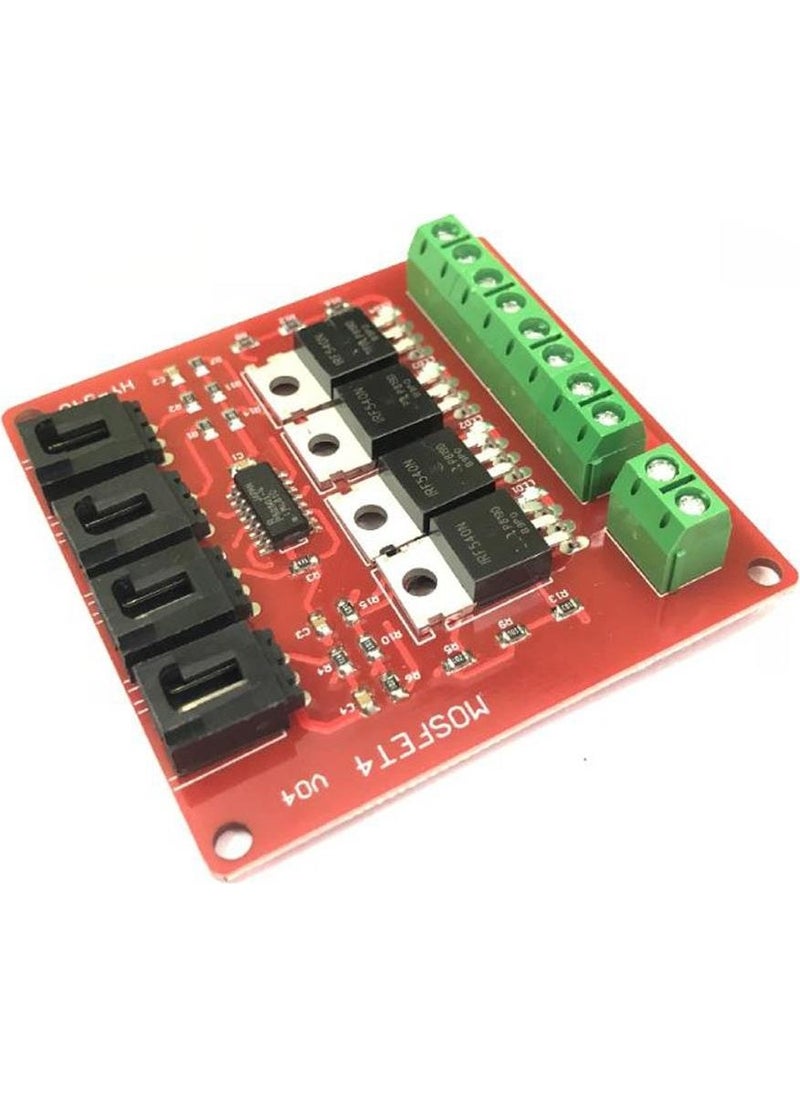 Hobi Mekatronik - Hobi Mechatronics Arduino 4 Channel IRF540 Mosfet Module - Image 1