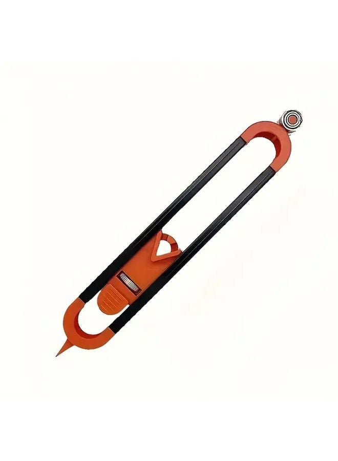 1pc Adjustable Locking Ruler Precision Woodworking Tool With Ergonomic Handle - Image 1